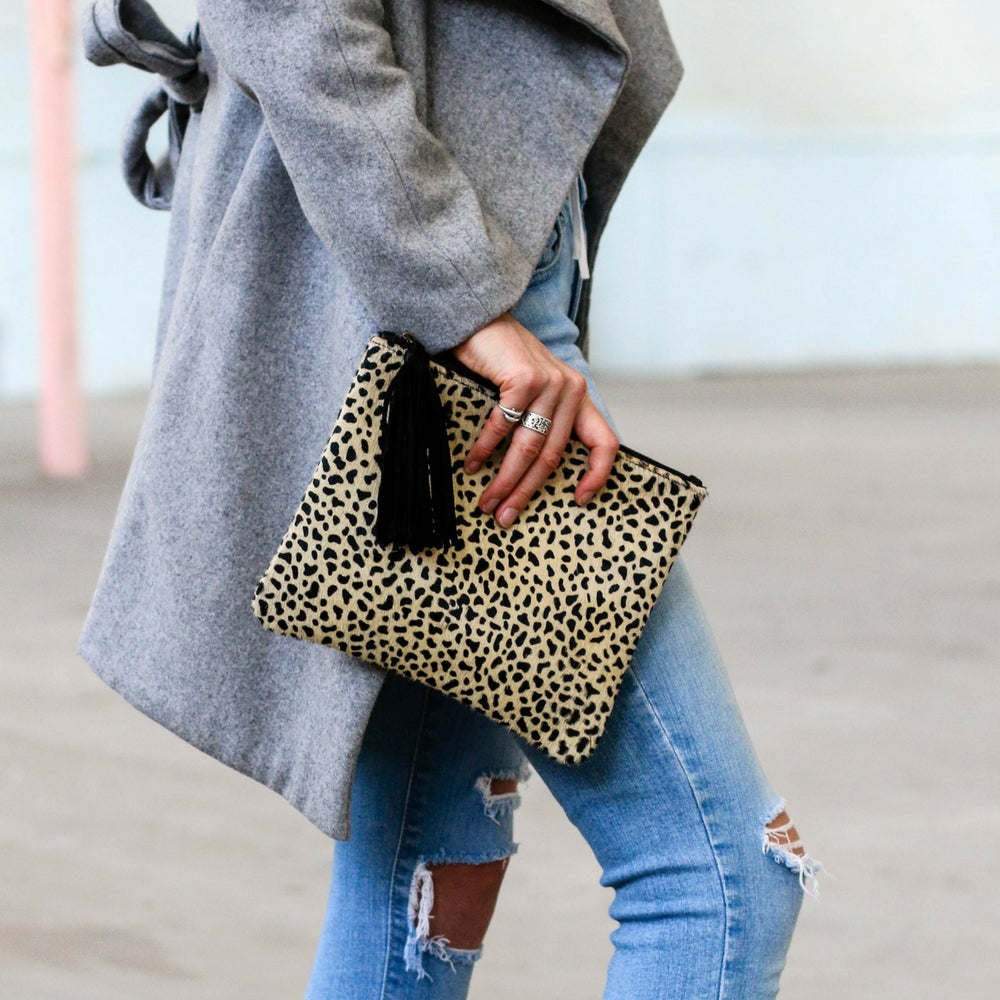 Roma Leopard Pouch