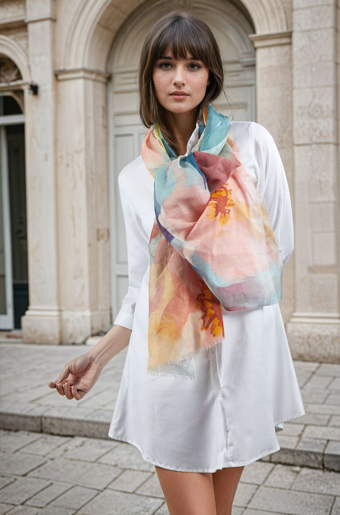 Bobbie Linen Scarf