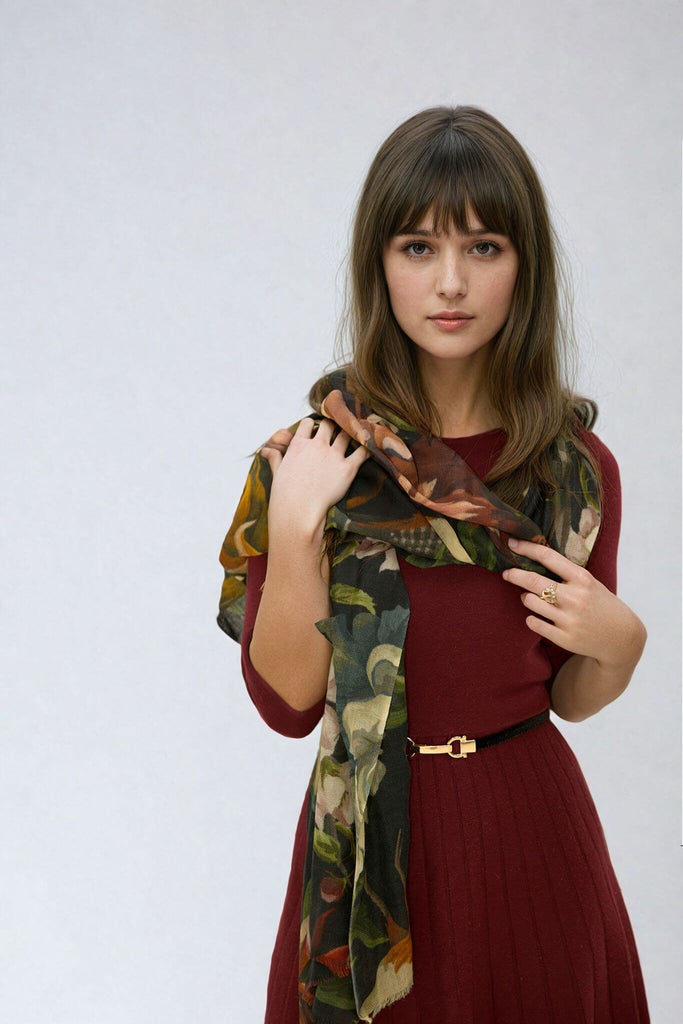 Daria Merino Wool Scarf