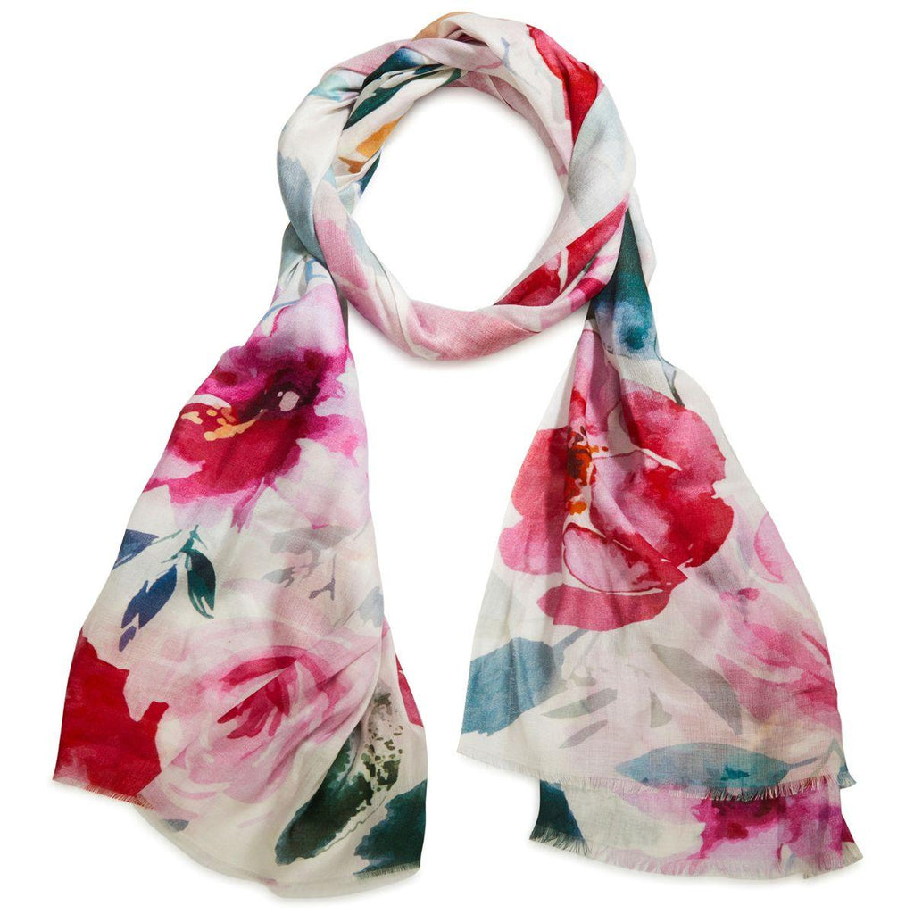 Christie Floral Print Scarf