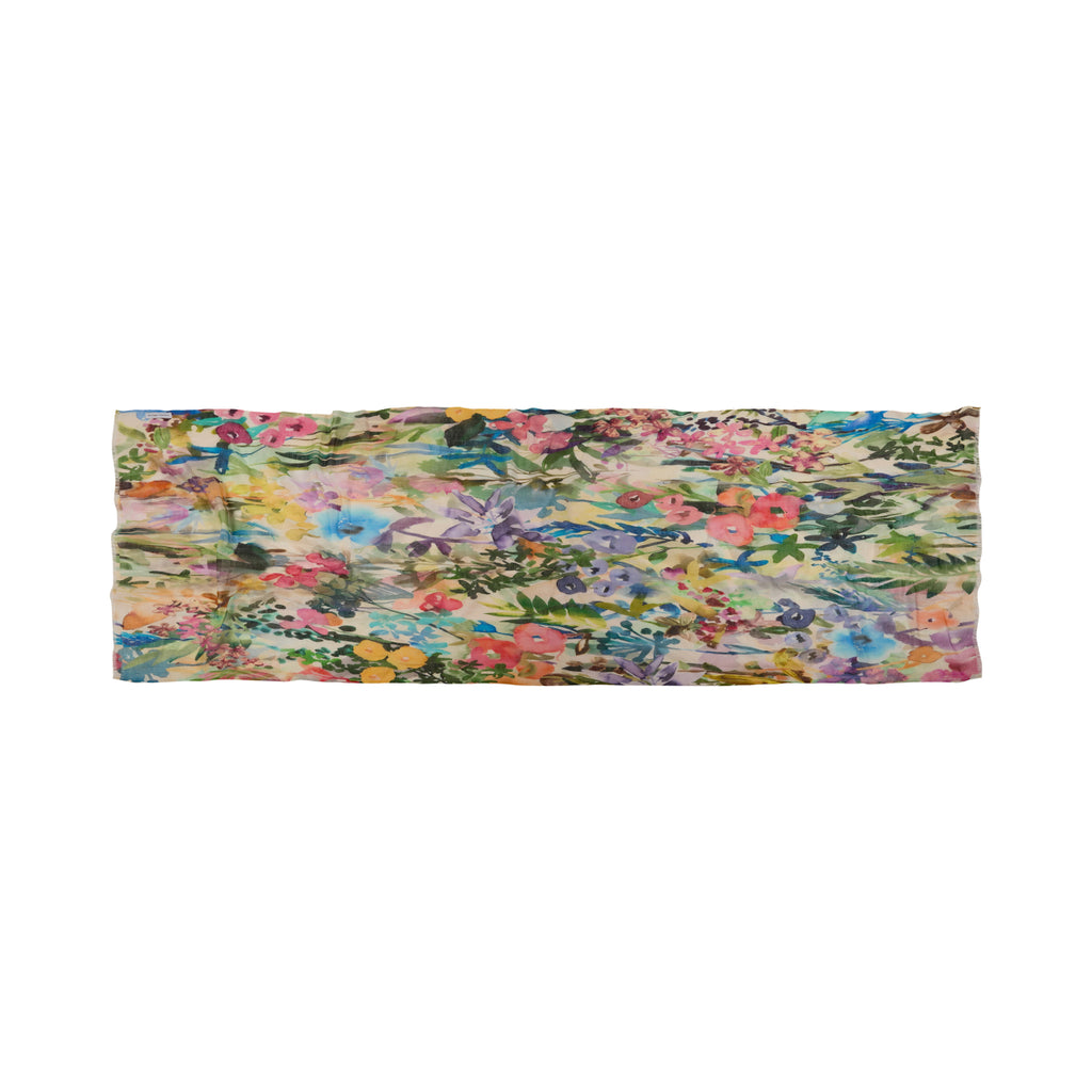 Hayley Abstract Linen Scarf