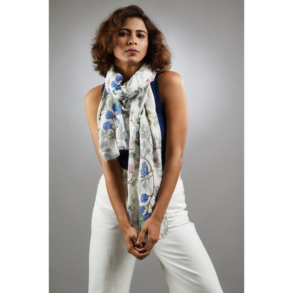 Nicky Floral Print Scarf