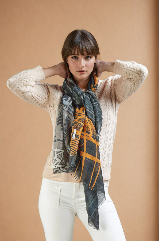 Whitney Merino Wool Scarf