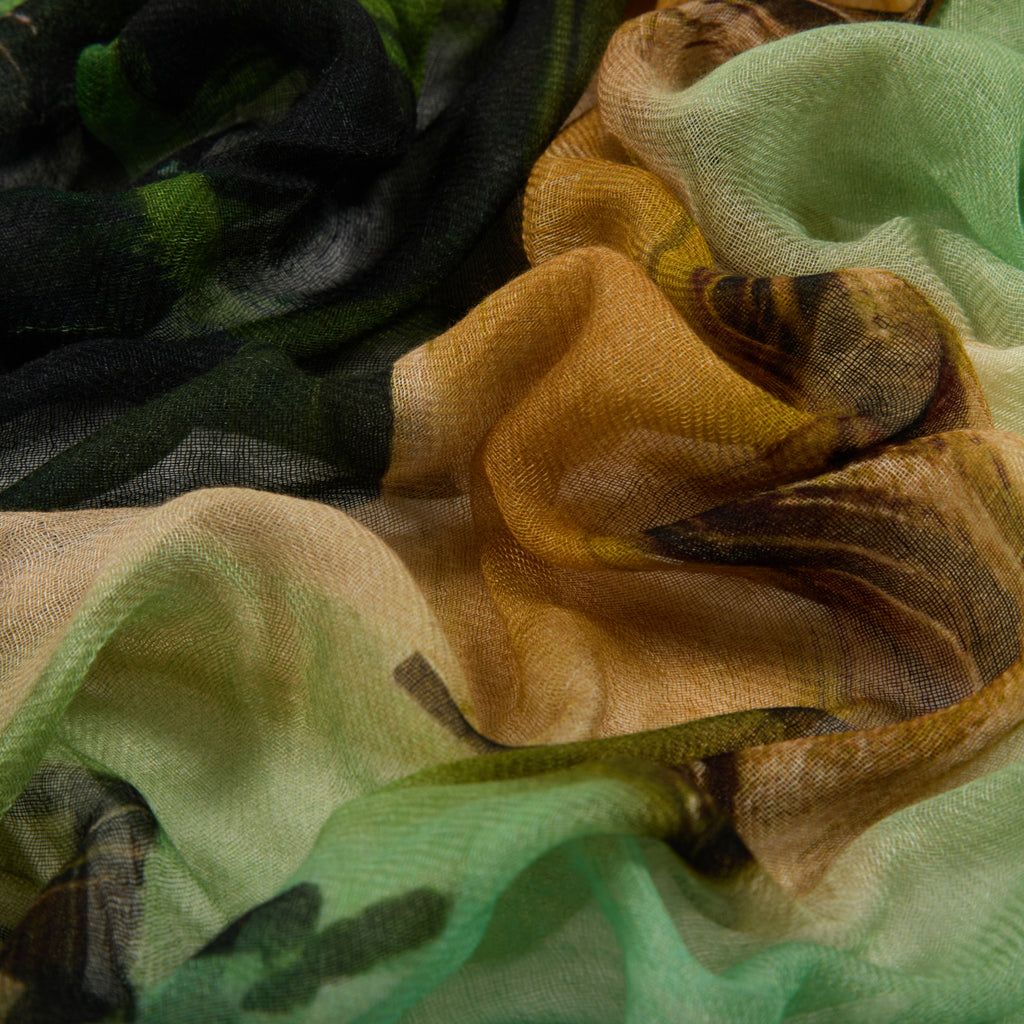 Amalfi Lemon Garden Luxe Scarf