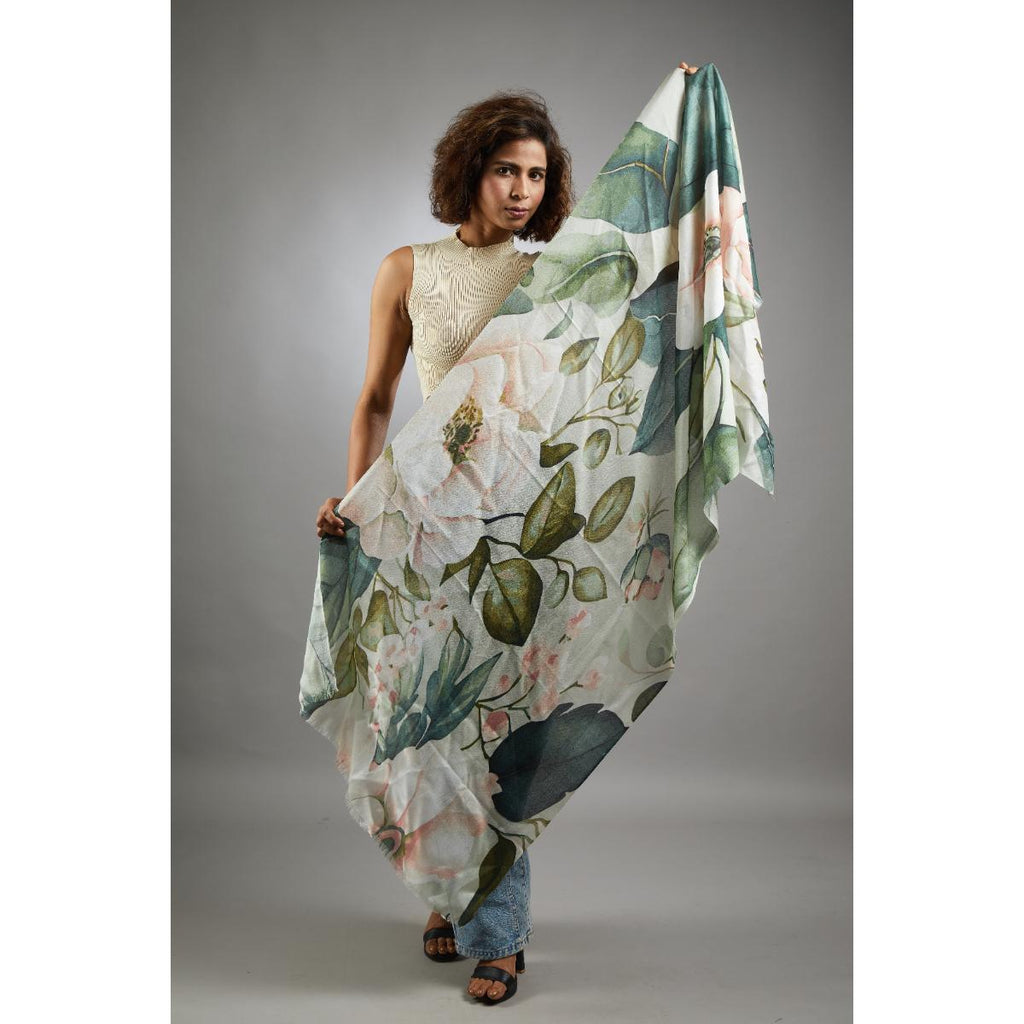 Grace Floral Print Scarf