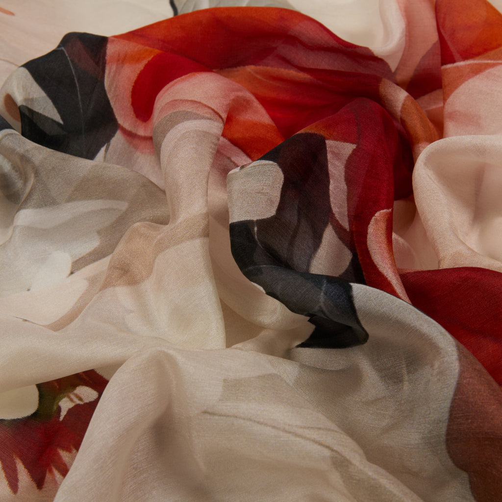 Saffron Silk Scarf