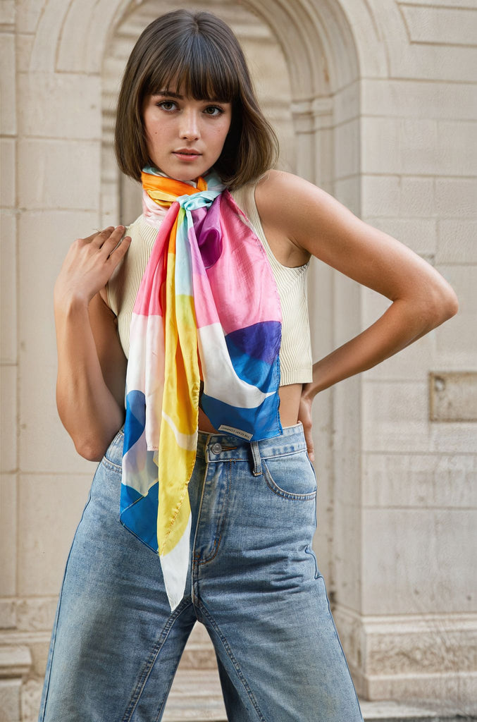 Breanna Silk Scarf