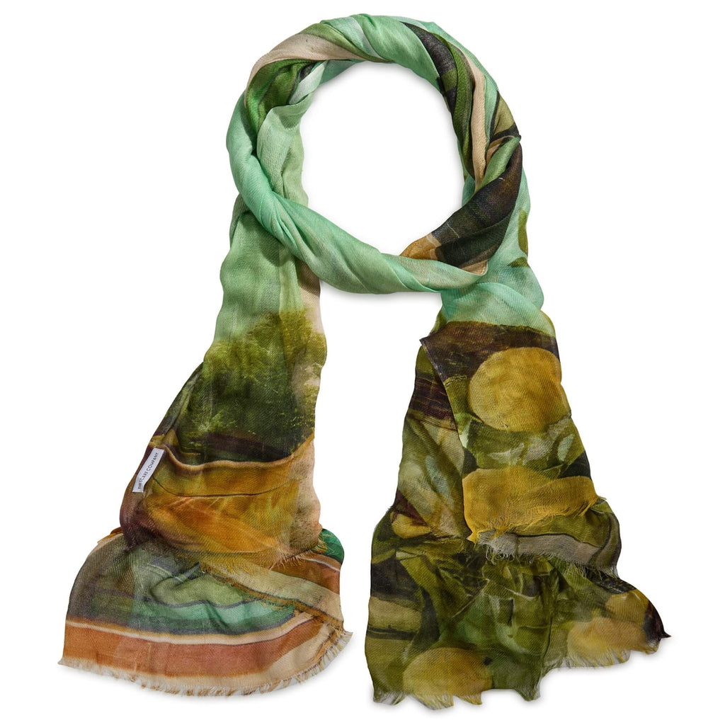 Amalfi Lemon Garden Luxe Scarf