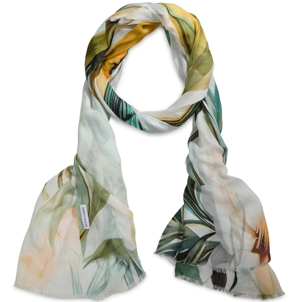 Annelise Bird Print Scarf
