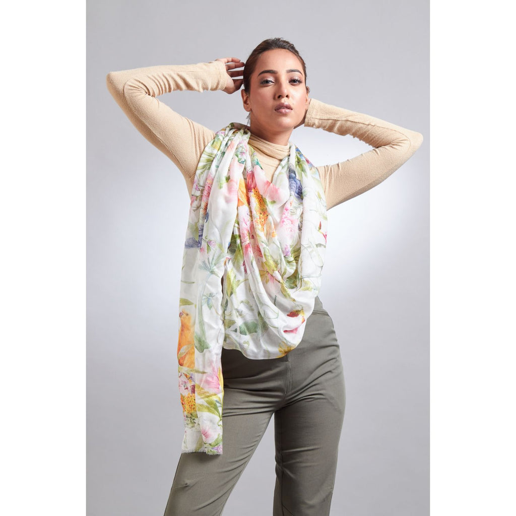 Karyn Floral Scarf