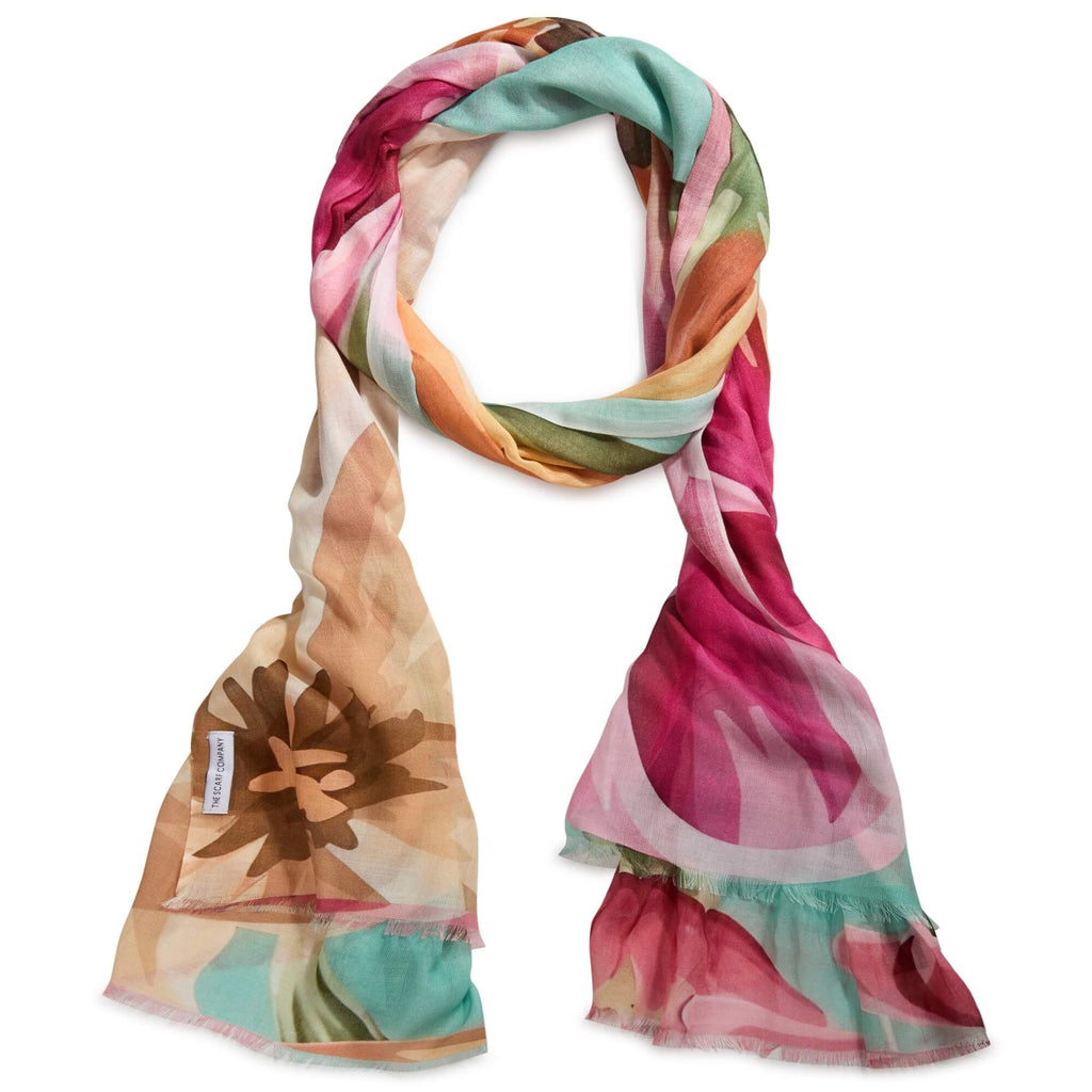 Livia Floral Print Scarf