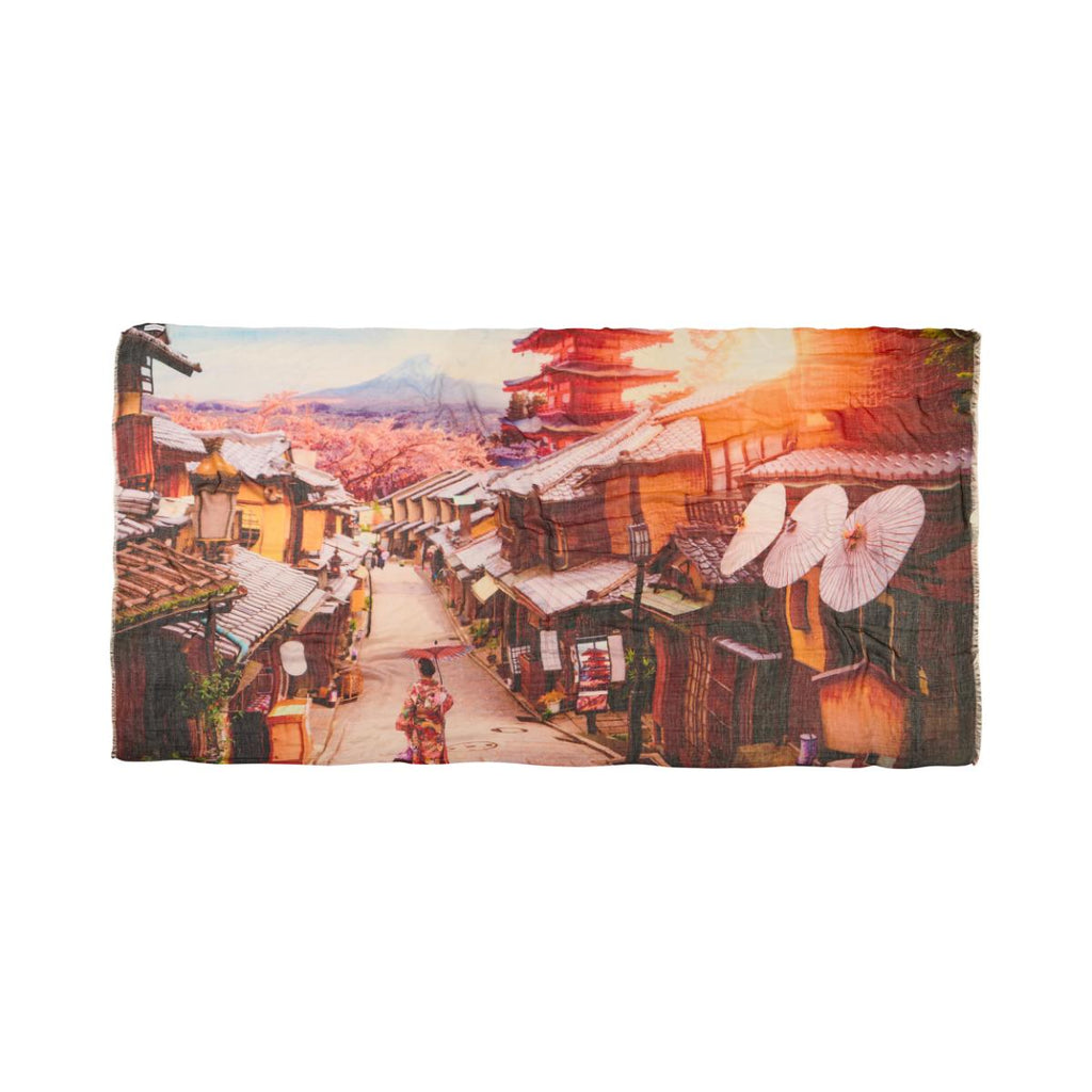 Sakura Path, Japan Luxe Scarf