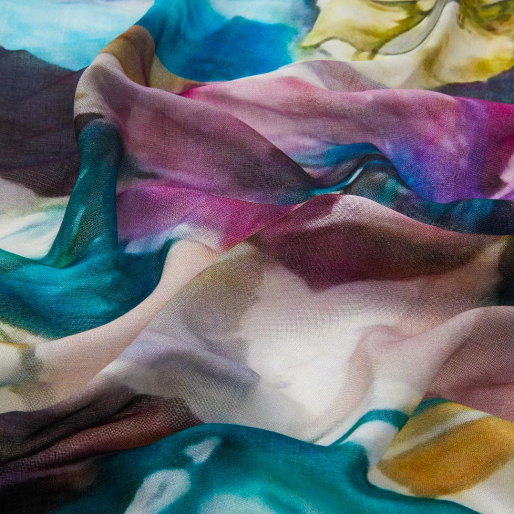 Tina Abstract Print Scarf