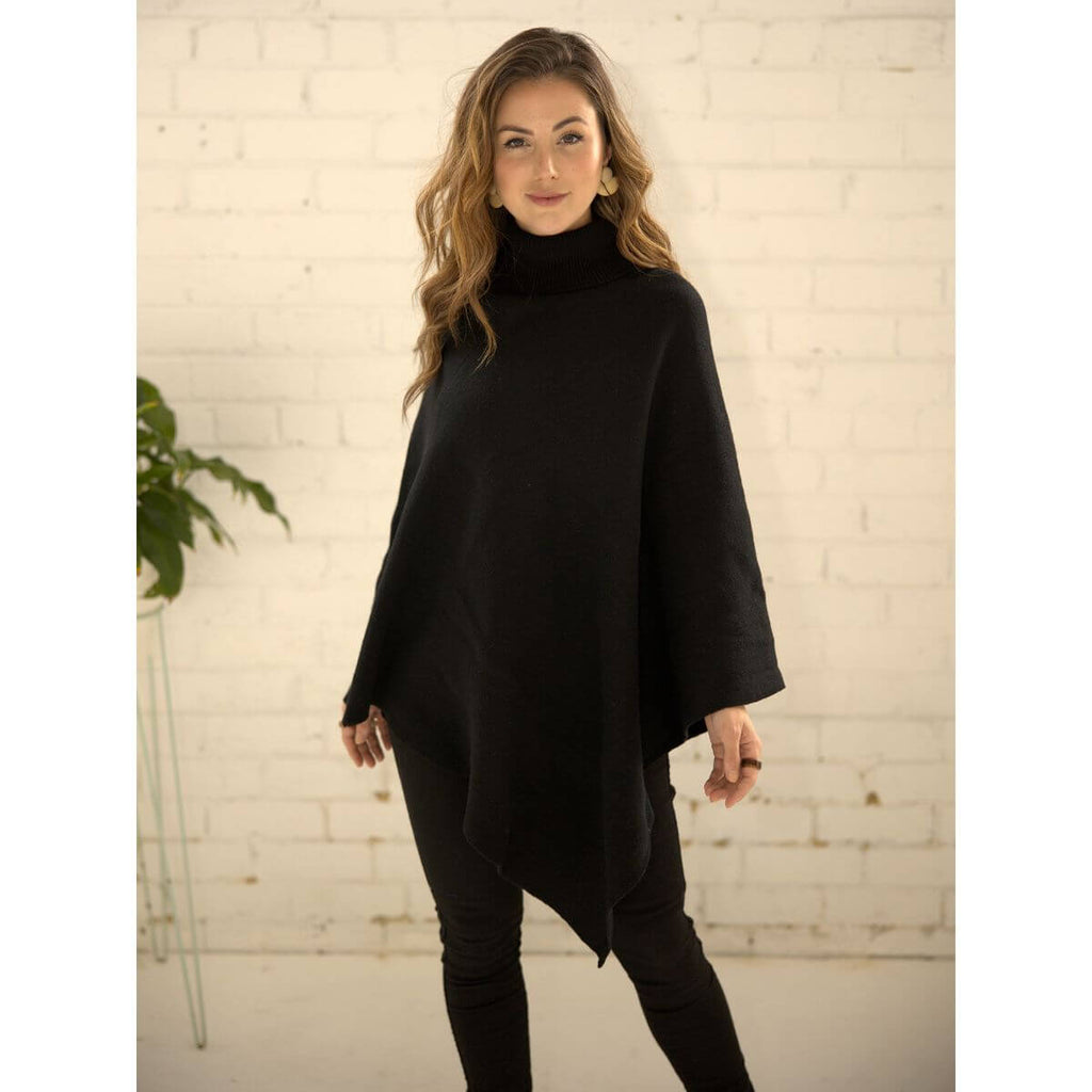 Joy Wool Poncho (Available in 2 colours)