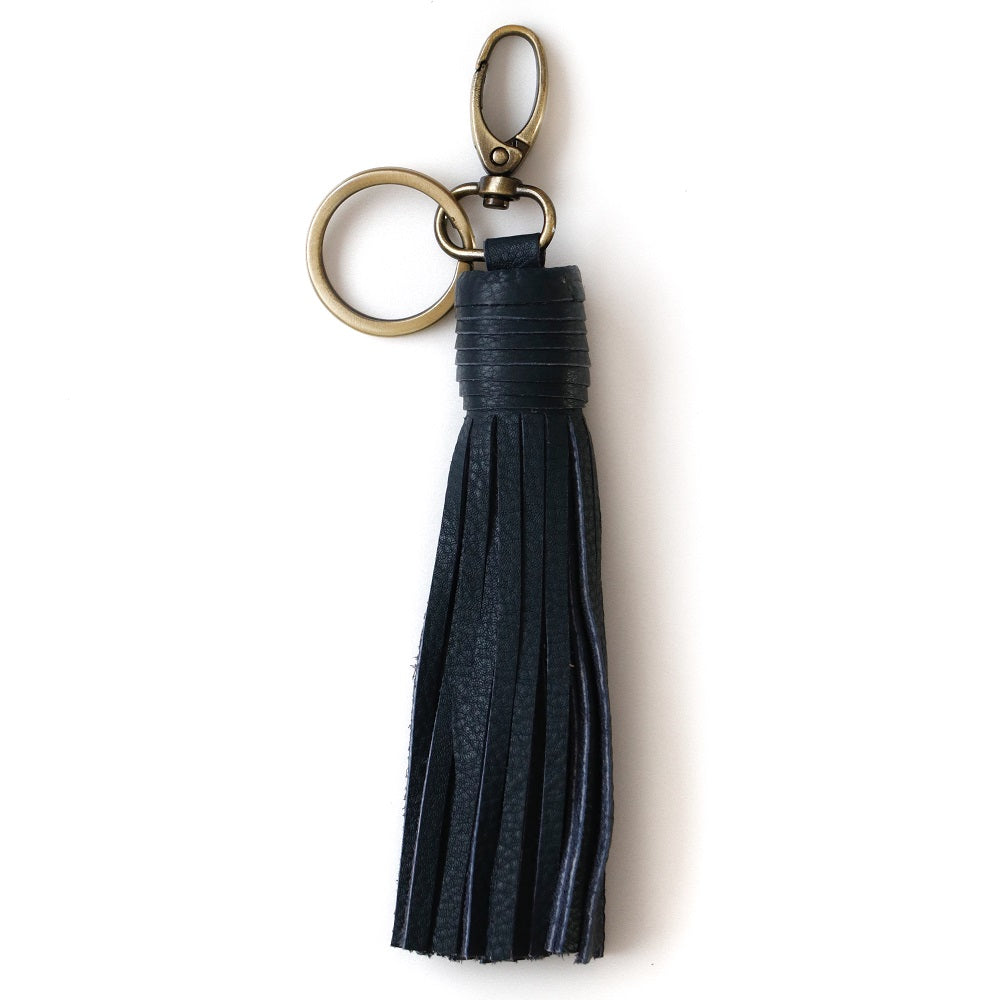 Nelly Tassel Keyring - Black