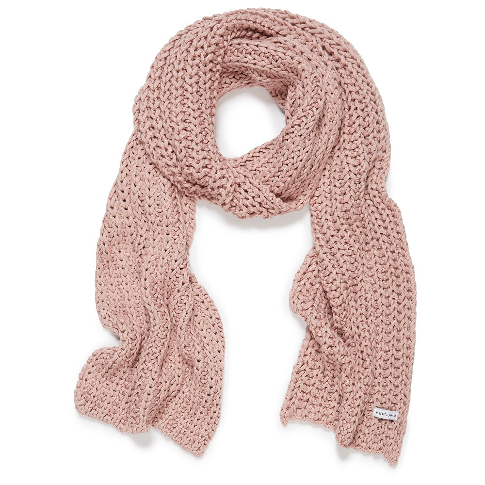 Remi Chunky Scarf - Blush