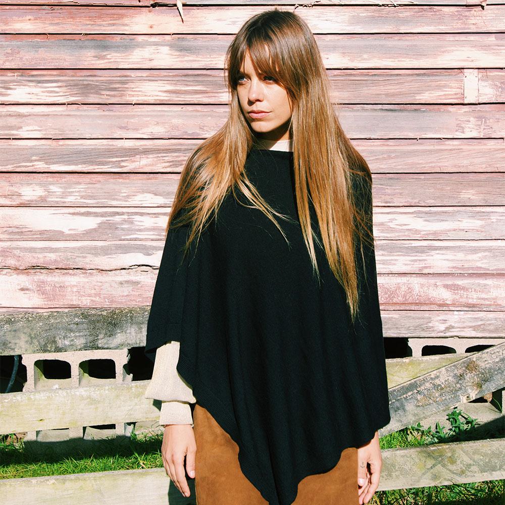 Zara Wool Poncho (Available in 3 colours)