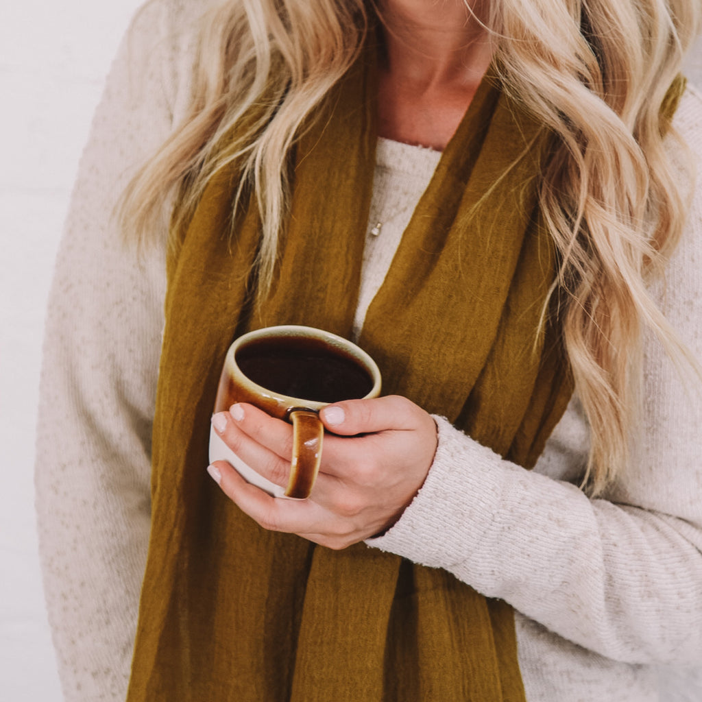 Flick Boiled Wool Scarf